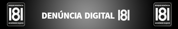 Banner do serviço Denúncia Digital 181