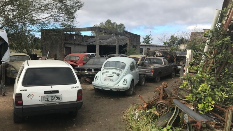 Operação em Pelotas resultou em cerca de 35 toneladas de sucata automotiva apreendidas