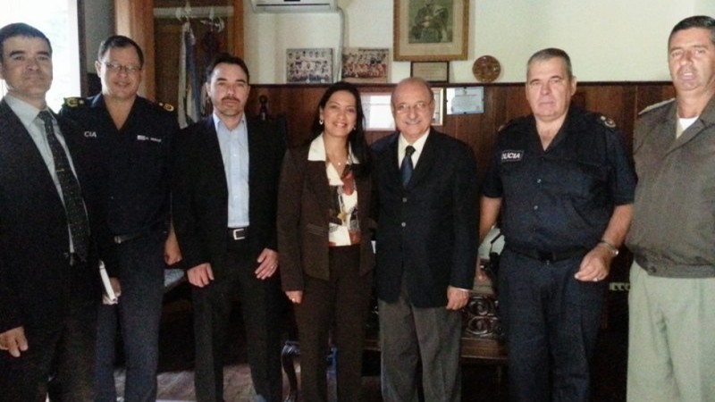 Encontro entre autoridades brasileiras e uruguaias da Segurança Pública