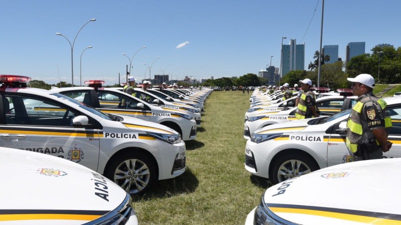 Esta &eacute; a primeira leva de viaturas a ser repassada para a corpora&ccedil;&atilde;o
