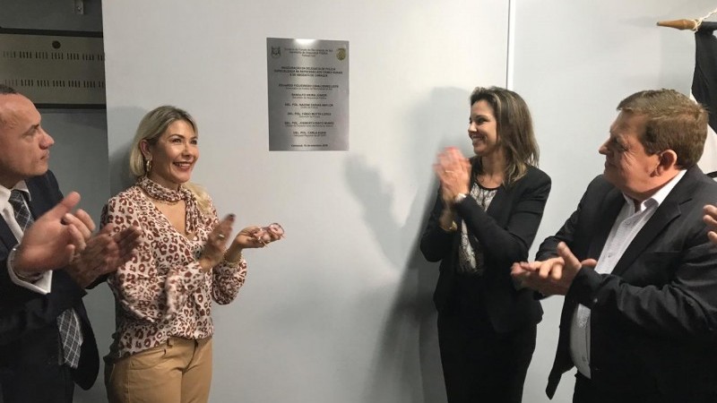 Inauguração da Decrab em Camaquã