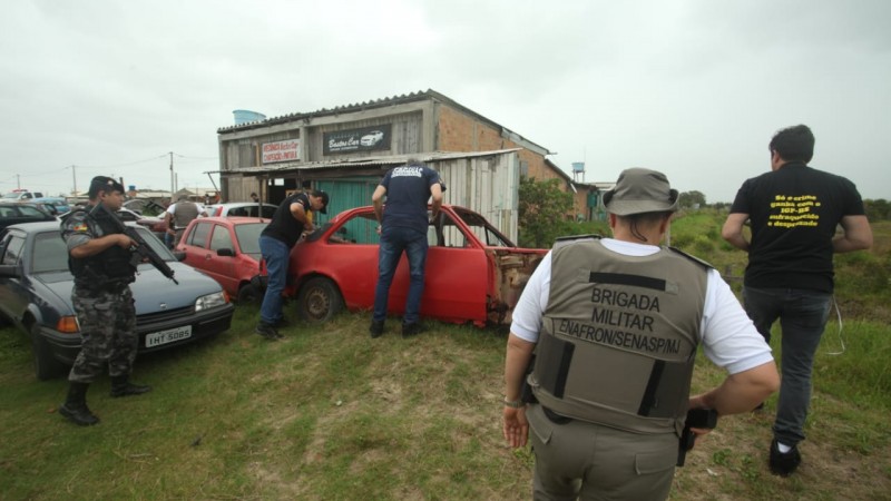 91&ordf; Opera&ccedil;&atilde;o Desmanche realizada em Imb&eacute;