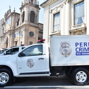 Das cinco viaturas, quatro são do tipo TrailBlazer e foram adquiridas por meio de convênio federal do Ministério da Justiça