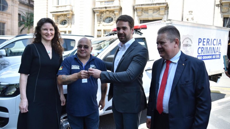 Das cinco viaturas, quatro s&atilde;o do tipo TrailBlazer e foram adquiridas por meio de conv&ecirc;nio federal do Minist&eacute;rio da Justi&ccedil;a