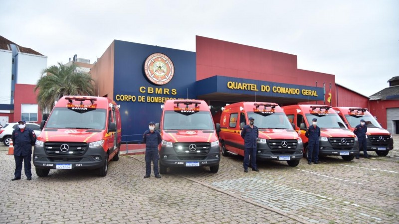 As viaturas foram adquiridas com recursos da Consulta Popular