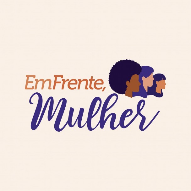 A marca “Em frente, Mulher” tem perfis no Facebook e no Instagram: @emfrentemulher