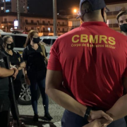 Equipes do Corpo de Bombeiros Militar, Brigada Militar e Polícia Civil em planejamento para fiscalização