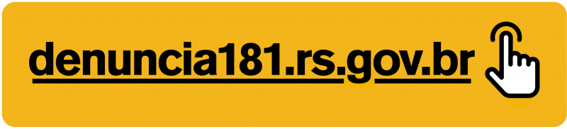 Selo endereço site denuncia181 covid