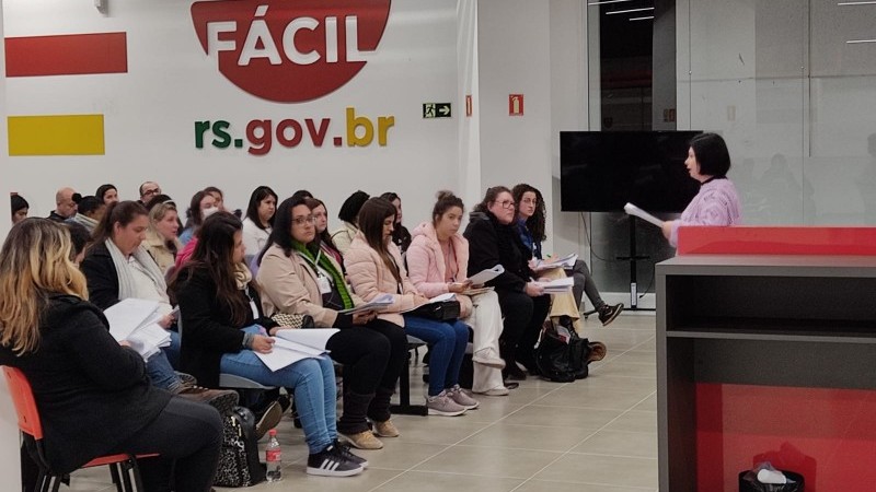 A imagem mostra a sede do Posto de Identificação de Caxias do Sul