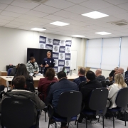 Fotografia dos servidores que participaram da capacitação.