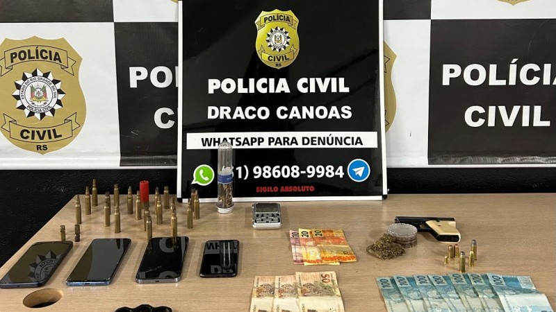 apreens&otilde;es da Pol&iacute;cia Civil