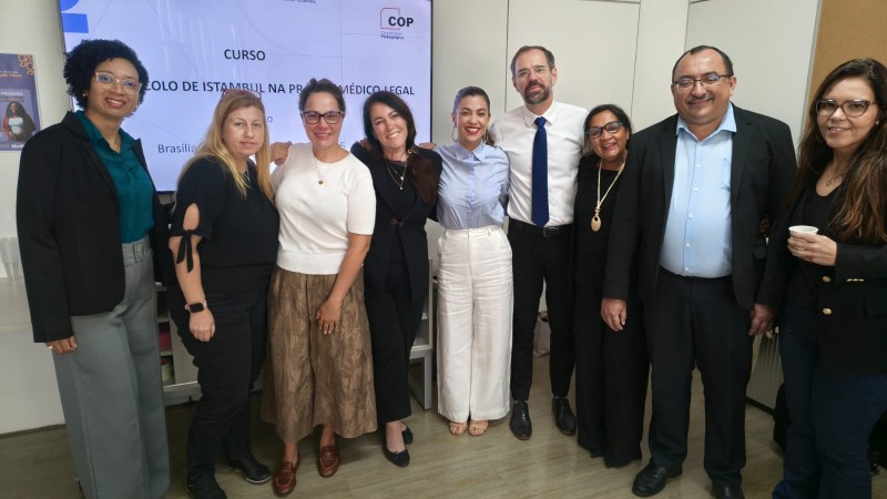 Na imagem, os participantes da capacita&ccedil;&atilde;o